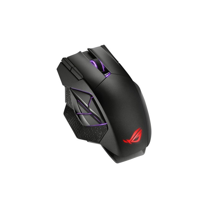asus asus rog spatha x raton mano derecha rf wireless+usb type a optico 19000 dpi