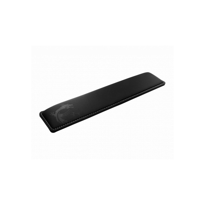 msi msi vigor wr01 descansa munecas espuma de memoria, caucho negro