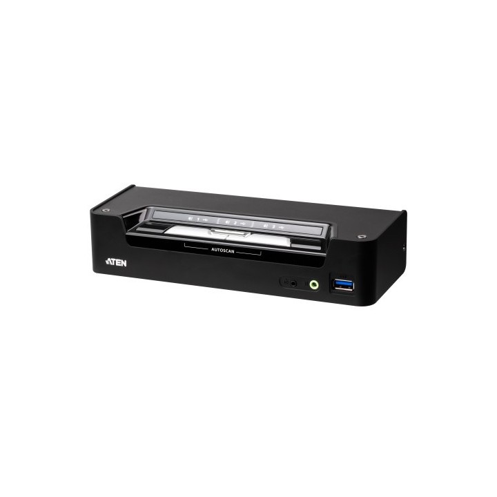 aten aten switch kvmp hibrido usb c displayport de 3 puertos  cs1953 at