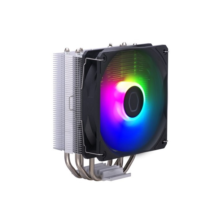 cooler master cooler master hyper 212 spectrum v3 procesador refrigerador de aire 12 cm negro, plata