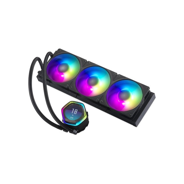 cooler master ventilador cpu cooler master refrigeracion liquida masterliquid 360 ion  mly d36m a24p