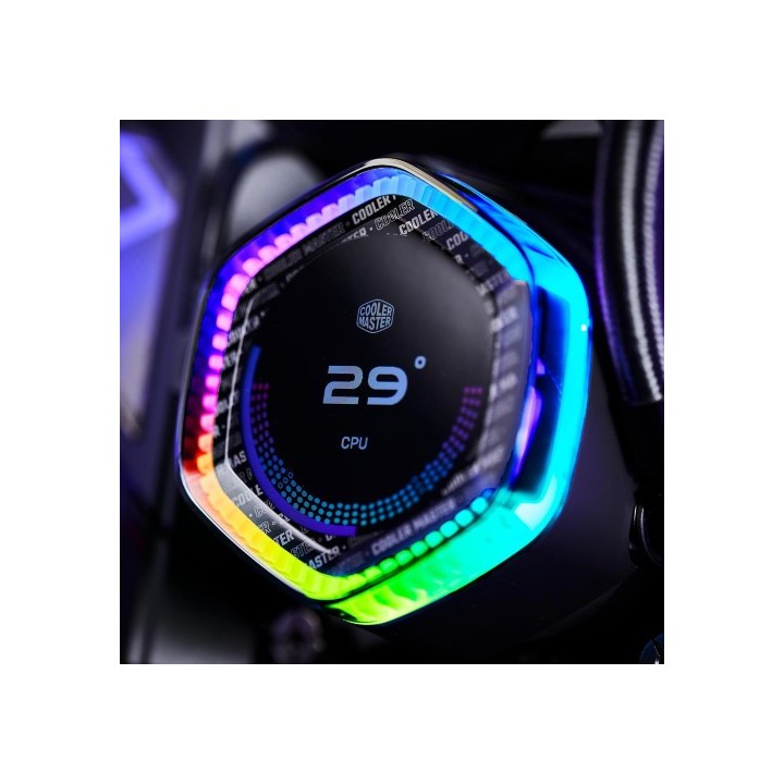 cooler master ventilador cpu cooler master refrigeracion liquida masterliquid 360 ion  mly d36m a24p