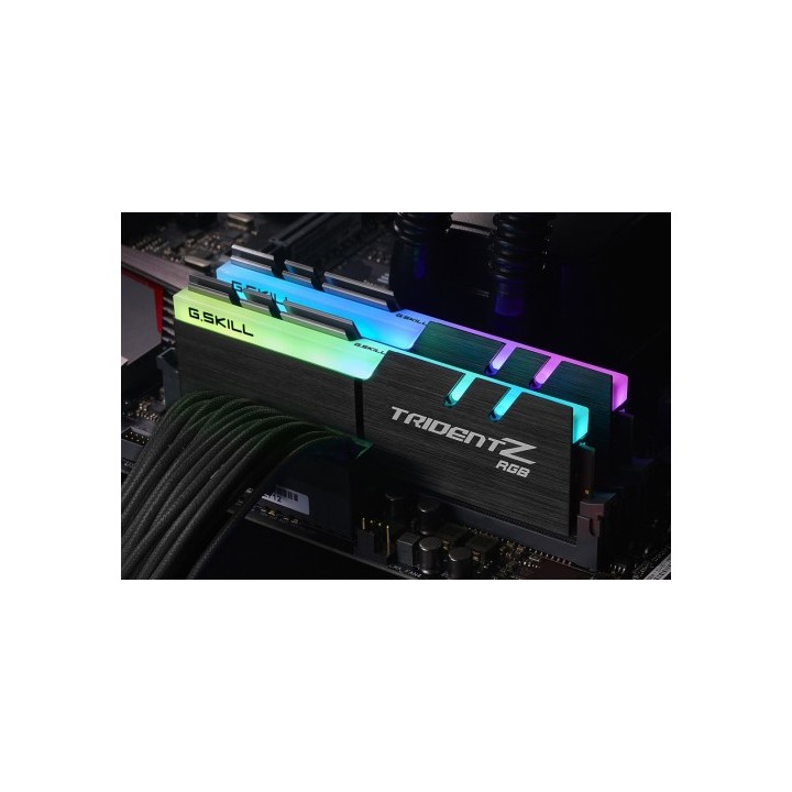 g.skill g.skill trident z rgb f4 3200c16d 16gtzr modulo de memoria 16 gb 2 x 8 gb ddr4 288 pin dimm