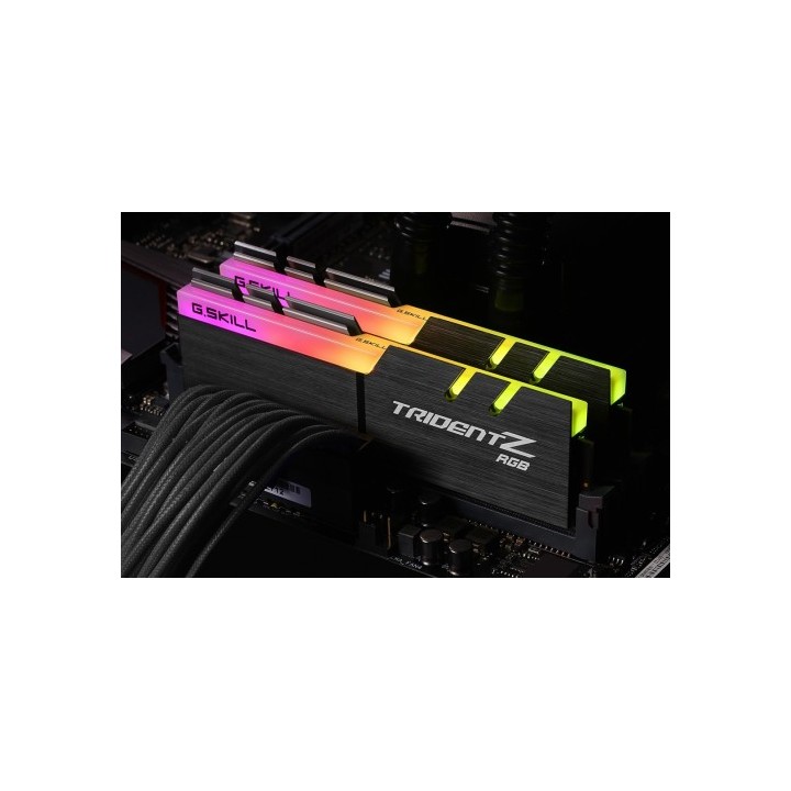 g.skill g.skill trident z rgb f4 3200c16d 16gtzr modulo de memoria 16 gb 2 x 8 gb ddr4 288 pin dimm