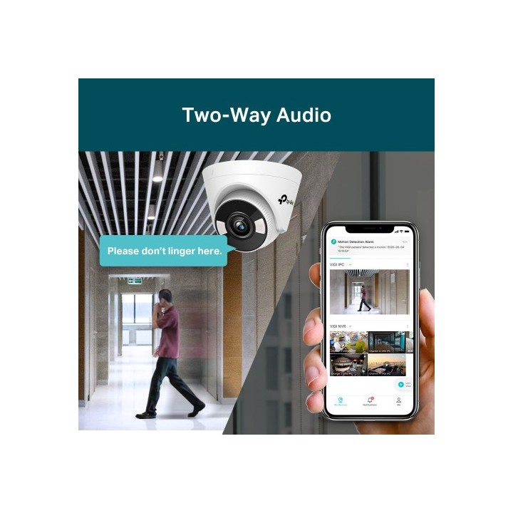 tp link tp link vigi c450 almohadilla camara de seguridad ip interior 2880 x 1620 pixeles techo