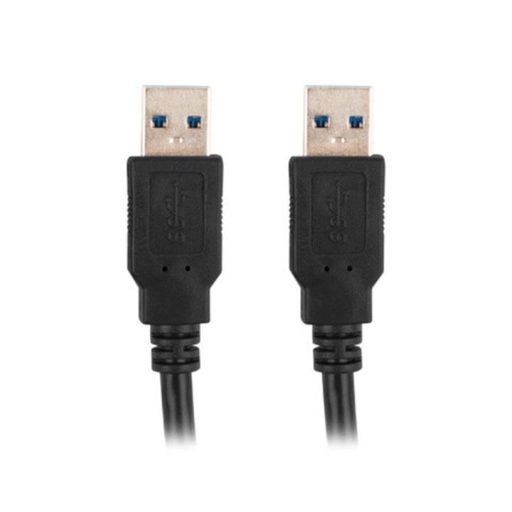 lanberg cable usb 3.0 lanberg 1m -  macho - macho -  negro