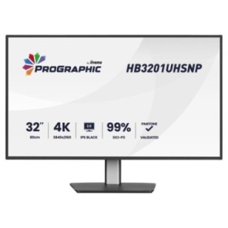 iiyama monitor iiyama, 31.5 pulgadas, 80 cm, ips panel technology led, 3840x2160, 60hz