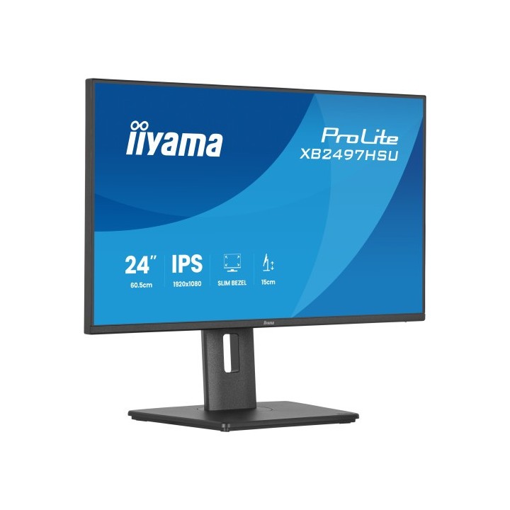 iiyama monitor iiyama pantalla para pc 60,5 cm  23,8"  1920 x 1080 pixeles full hd led panel ips erg