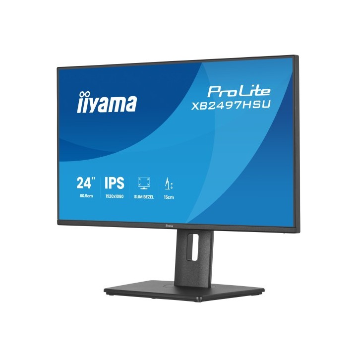 iiyama monitor iiyama pantalla para pc 60,5 cm  23,8"  1920 x 1080 pixeles full hd led panel ips erg