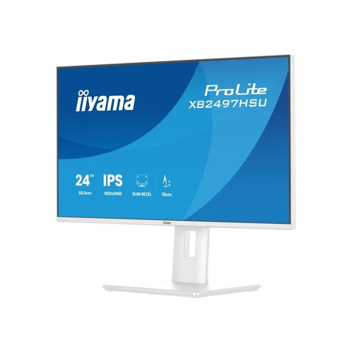 iiyama monitor iiyama pantalla para pc 60,5 cm  23,8"  1920 x 1080 pixeles full hd led panel ips col