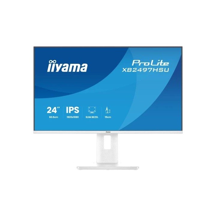 iiyama monitor iiyama pantalla para pc 60,5 cm  23,8"  1920 x 1080 pixeles full hd led panel ips col