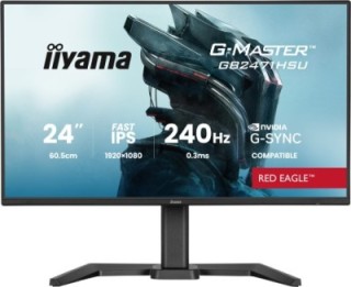 iiyama monitor iiyama 24 pulgadas resolucion full hd  1920x1080 , panel fast ips, 0,8 ms  mprt , 240
