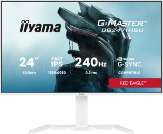 iiyama iiyama g master gb2471hsu w1 pantalla para pc 60,5 cm  23.8"  1920 x 1080 pixeles blanco