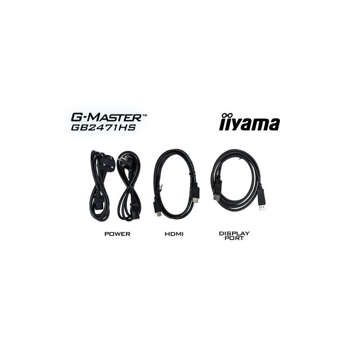 iiyama monitor iiyama 24 pulgadas resolucion full hd  1920x1080 , panel fast ips, 0,8 ms  mprt , 165