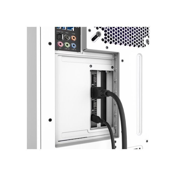 nzxt nzxt ab rh175 w1 parte carcasa de ordenador universal soporte para tarjeta grafica