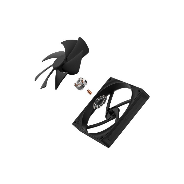 nzxt nzxt f140p carcasa del ordenador ventilador 14 cm negro 1 pieza s