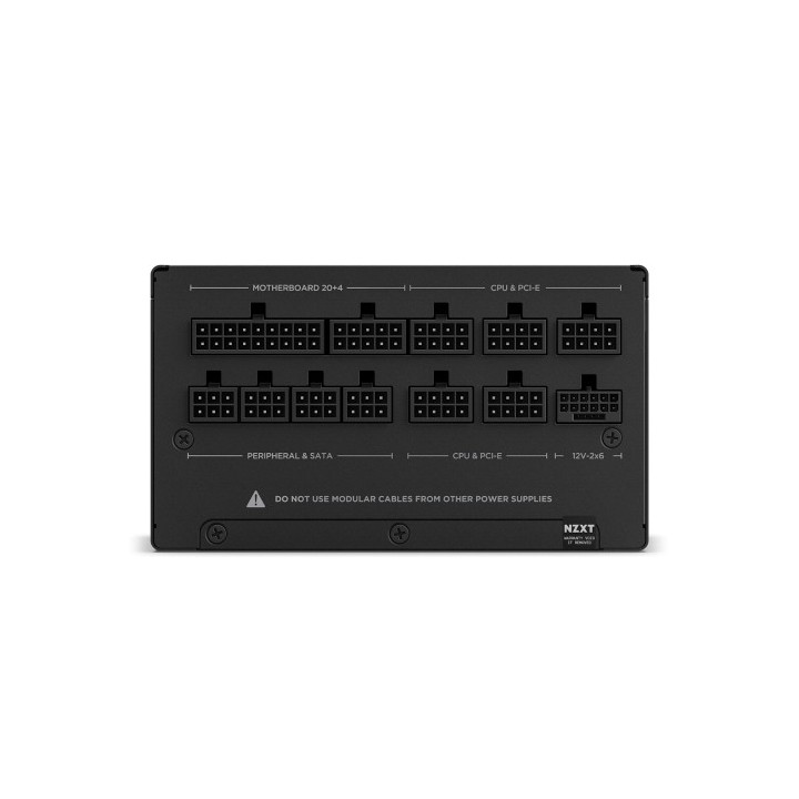 nzxt nzxt c850 gold unidad de fuente de alimentacion 850 w 24 pin atx atx negro