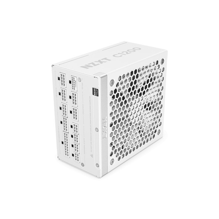 nzxt nzxt c1200 gold unidad de fuente de alimentacion 1200 w 24 pin atx atx blanco