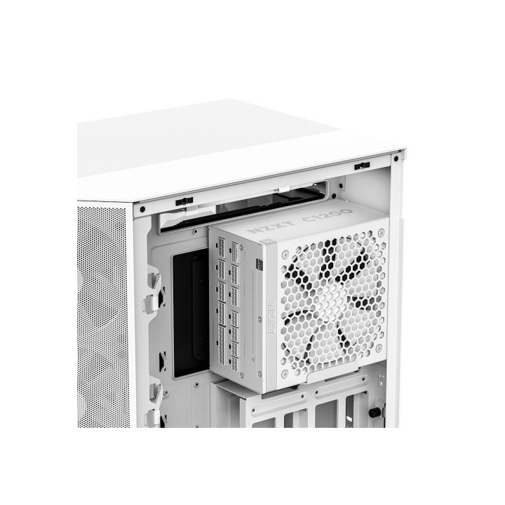 nzxt nzxt c1200 gold unidad de fuente de alimentacion 1200 w 24 pin atx atx blanco