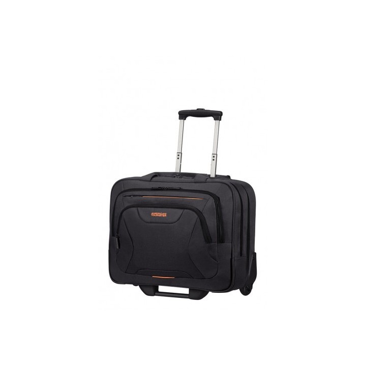 american tourister maletin con ruedas para portatil de 15,6" compartimento para ropa 230x440x380 mm