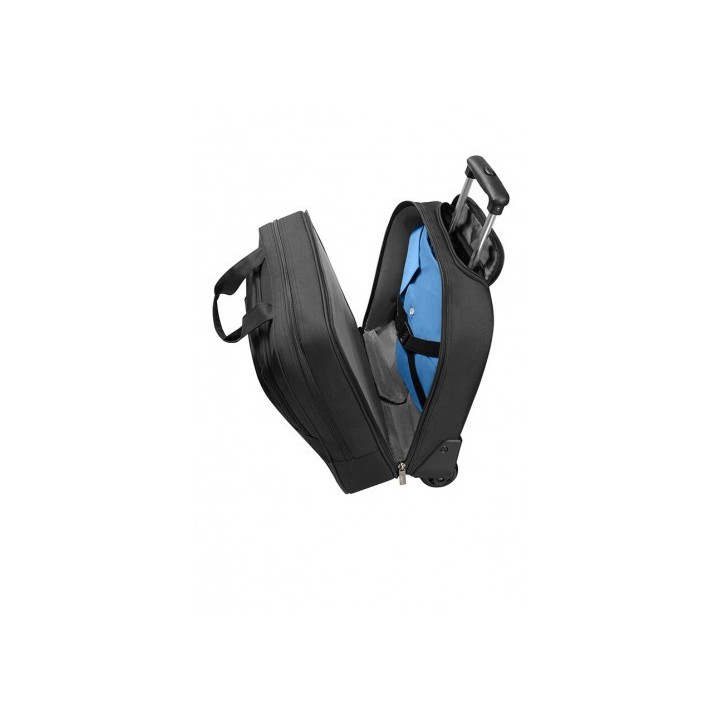 american tourister maletin con ruedas para portatil de 15,6" compartimento para ropa 230x440x380 mm