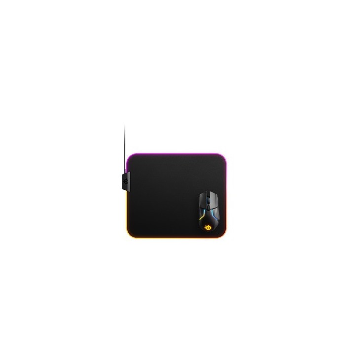 steelseries steelseries qck prism cloth medium alfombrilla de raton para juegos negro