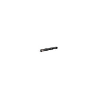 regleta lanberg 1u 16a schuko 19 8x negro 2m