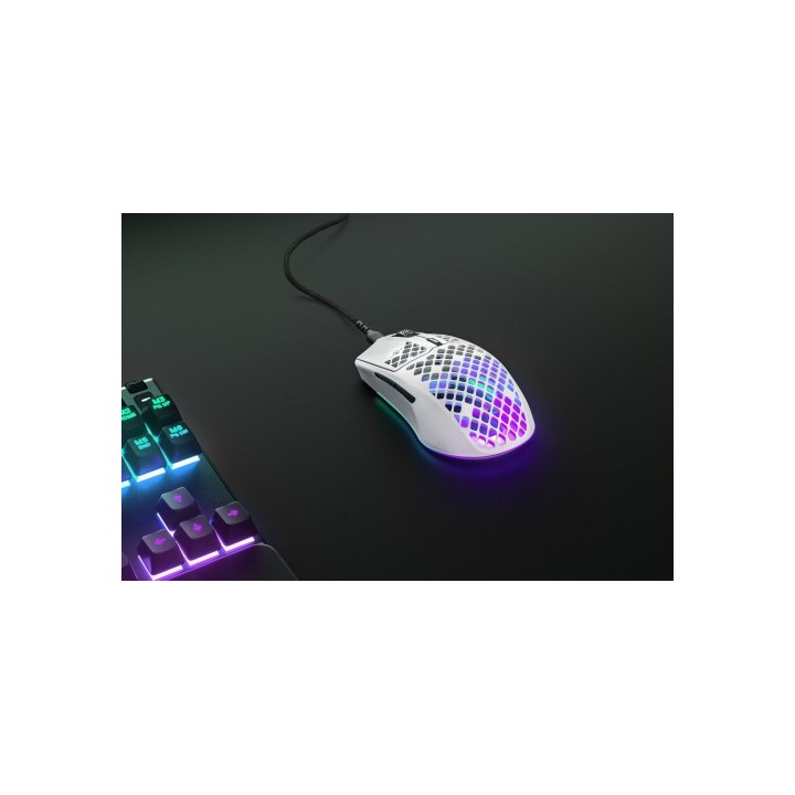 steelseries steelseries aerox 3 raton mano derecha usb tipo c optico 8500 dpi