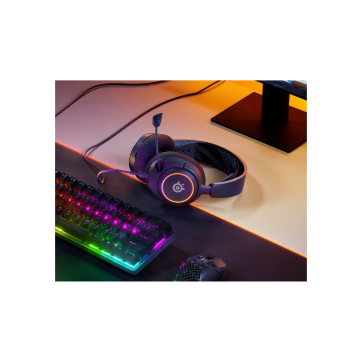steelseries steelseries arctis nova 3 auriculares alambrico diadema juego usb tipo c negro