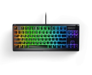 steelseries steelseries apex 3 tkl teclado usb qwerty ingles de ee. uu. negro