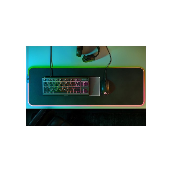 steelseries steelseries apex 3 tkl teclado usb qwerty ingles de ee. uu. negro