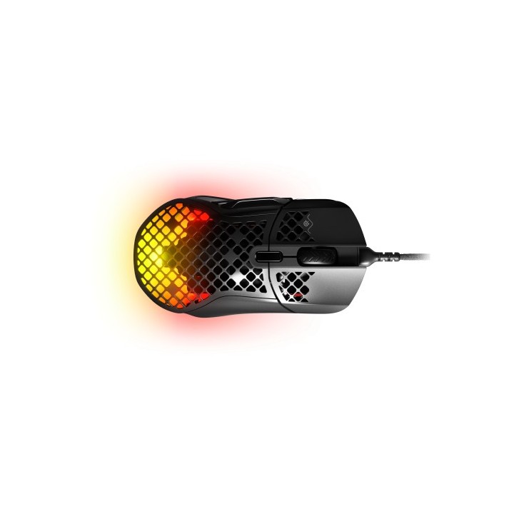 steelseries steelseries aerox 5 raton mano derecha usb tipo a optico 18000 dpi