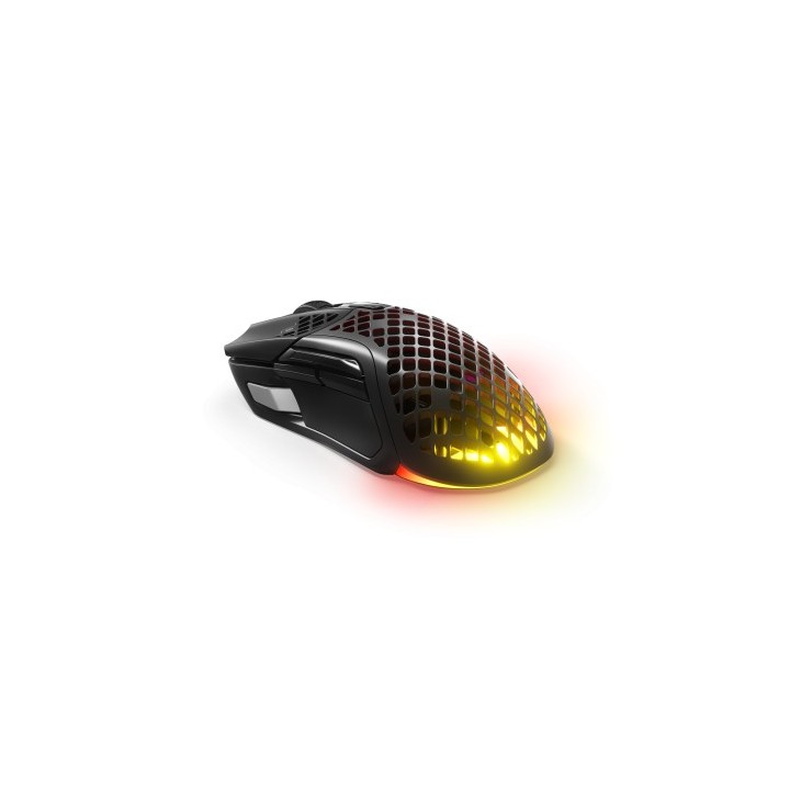 steelseries steelseries aerox 5 wireless raton mano derecha rf wireless + bluetooth + usb type a opt