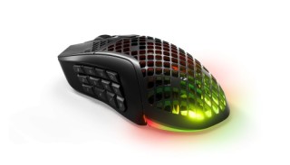 steelseries steelseries aerox 9 raton ambidextro rf wireless + bluetooth optico 18000 dpi