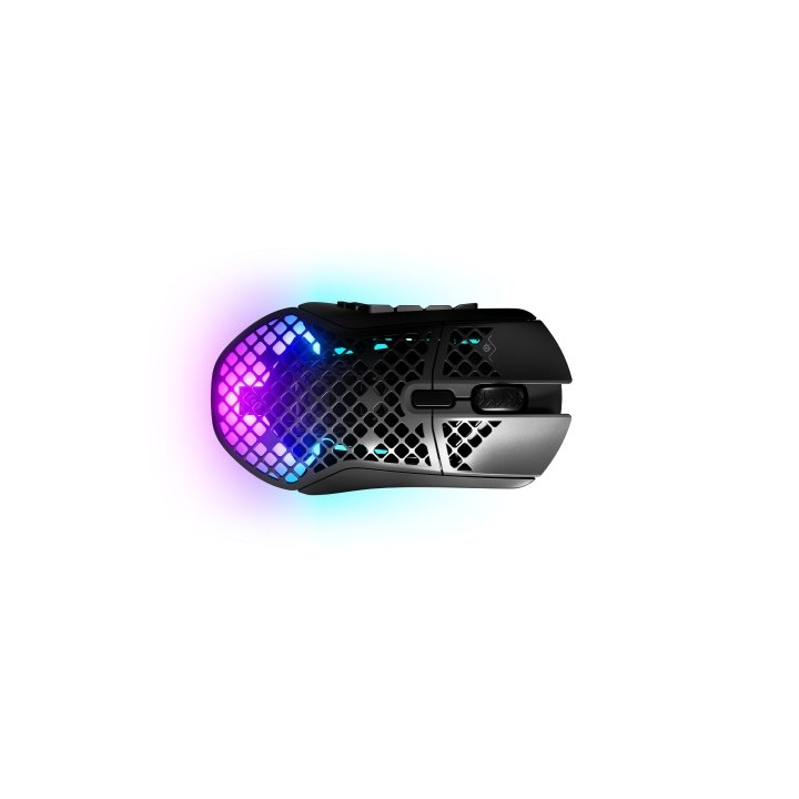 steelseries steelseries aerox 9 raton ambidextro rf wireless + bluetooth optico 18000 dpi