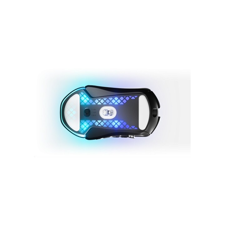 steelseries steelseries aerox 9 raton ambidextro rf wireless + bluetooth optico 18000 dpi