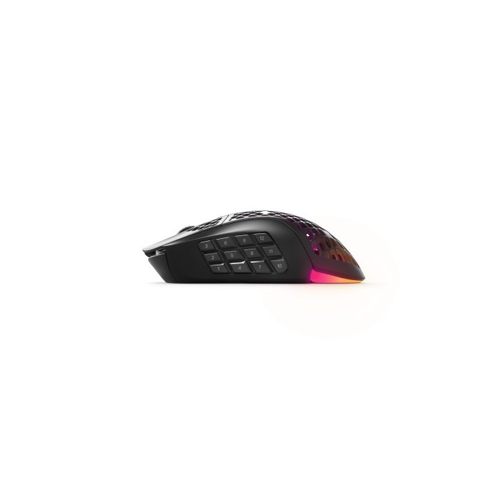 steelseries steelseries aerox 9 raton ambidextro rf wireless + bluetooth optico 18000 dpi