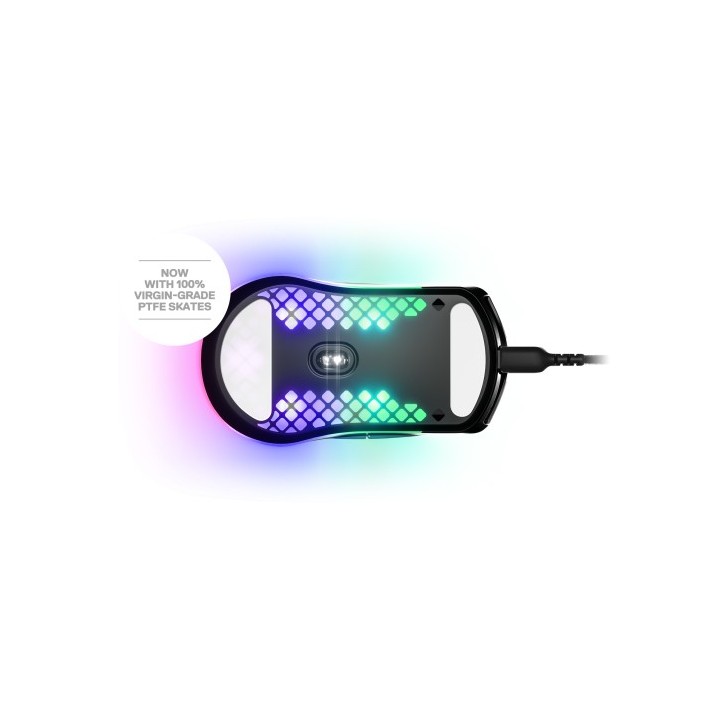 steelseries steelseries aerox 3 raton mano derecha usb tipo c optico 8500 dpi