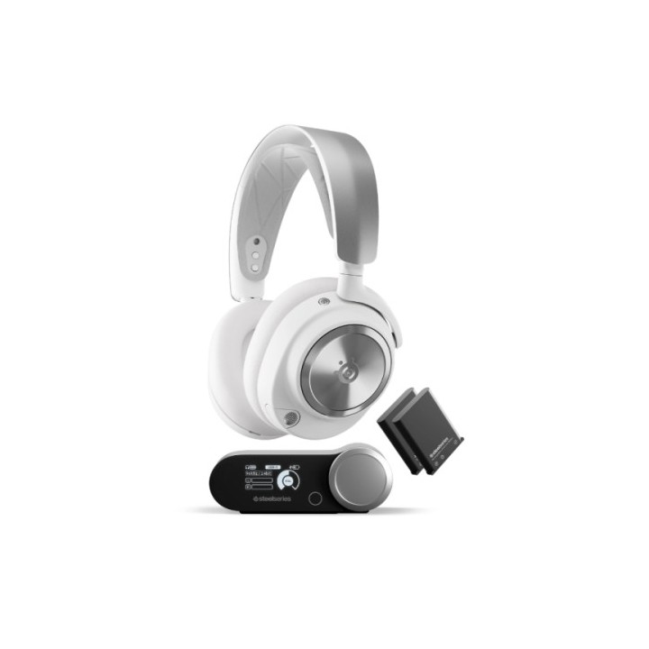 steelseries steelseries 61525 auricular y casco auriculares alambrico diadema juego usb tipo c blanc