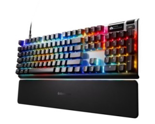 steelseries steelseries apex pro gen 3 teclado juego usb ingles de ee. uu. negro