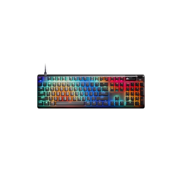 steelseries steelseries apex pro gen 3 teclado juego usb ingles de ee. uu. negro
