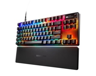steelseries steelseries apex pro tkl gen 3 teclado juego usb ingles de ee. uu. negro