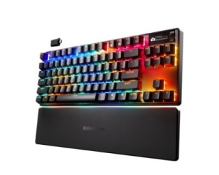 steelseries steelseries apex pro tkl wireless gen 3 teclado juego usb + rf wireless + bluetooth ingl