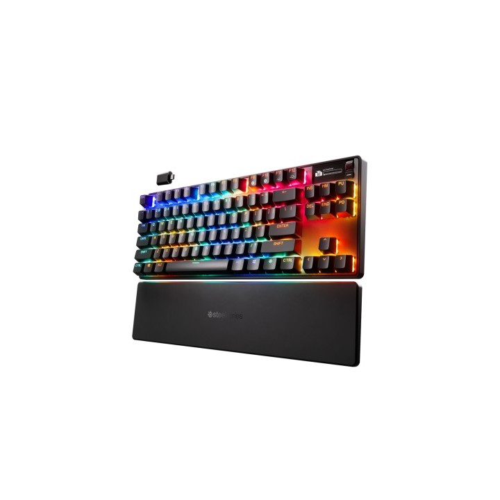 steelseries steelseries apex pro tkl wireless gen 3 teclado juego usb + rf wireless + bluetooth ingl
