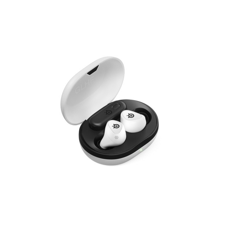 steelseries steelseries arctis gamebuds auriculares inalambrico dentro de oido juego bluetooth blanc