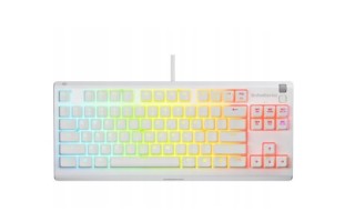steelseries teclado steelseries apex 3 tkl  usa  blanco  64819