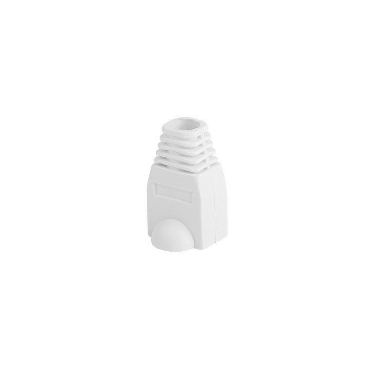 lanberg funda protectora lanberg plb - 1000 - w para conector rj45 pack de 100 unidades blanco