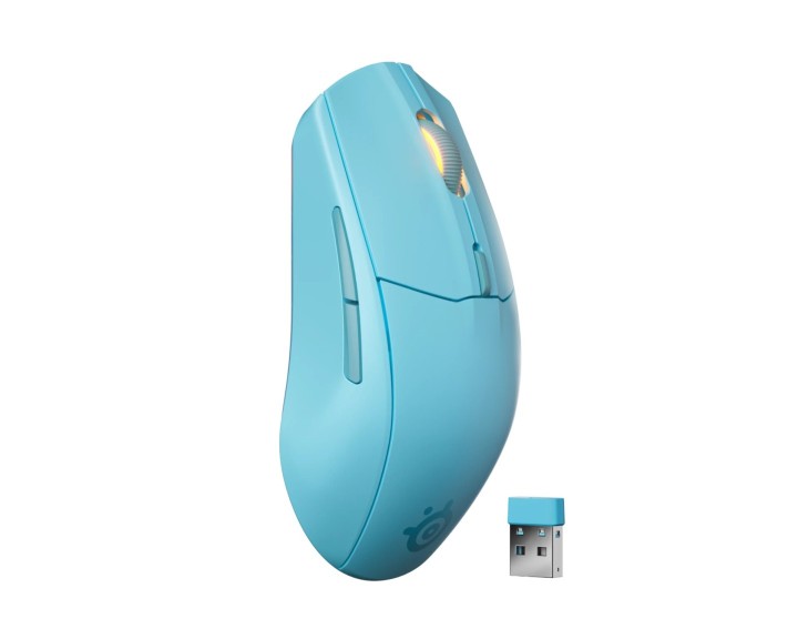 steelseries raton steelseries   rival 3 wireless gen. 2 aqua  62526
