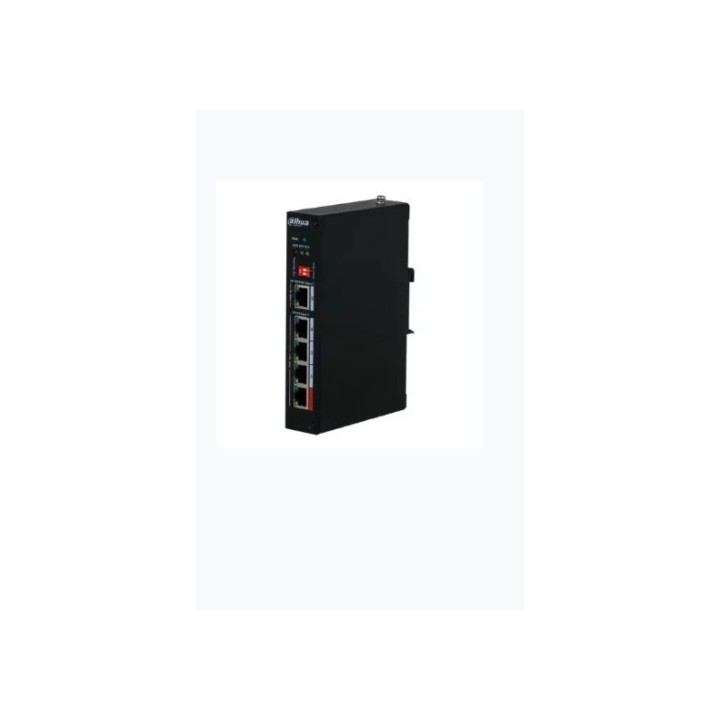 dahua  dh pft1500  dahua extensor poe de 5 puertos, 4 puertos de salida y 1 puerto de entrada, trans