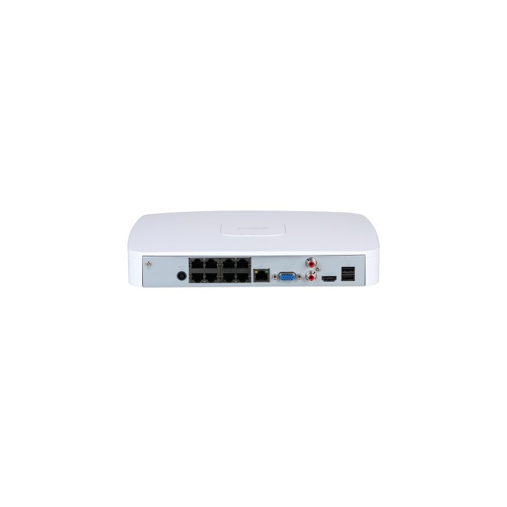 dahua  dhi nvr2108 8p 4ks3  dahua grabador ip 8 canales poe 1hdd 4k con inteligencia artifical smart